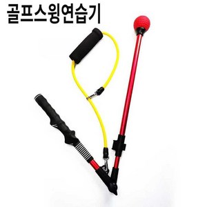 이소라 골프 스윙 연습기 가정용 실내골프 바디턴, 파란색, 상세 페이지 참고