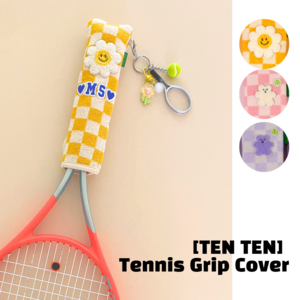 [텐텐] 테니 스 라켓 그립 커버 - 체커스, 핑크