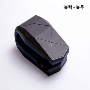 악어입거치대 대시보드악어입휴대폰거치대 클립브래킷, 블루, 1개