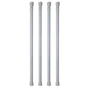 살림마왕 미니 압축봉 옷장봉 커튼봉 다용도 틈새봉 4개