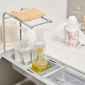 생활애 길이조절 주방싱크대선반 설거지건조대 싱크선반 식기건조대 설거지건조대 그릇건조대 좋은세상협동조합