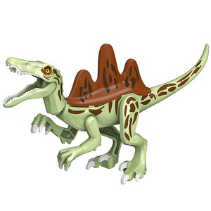 [알꿀밤-호환블럭-공룡] 77115 라임 스피노사우루스, 1개