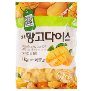 Dole 냉동 망고 다이스 1kg, 1개