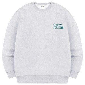 [당일출고/기모추가] 베이틴 맨투맨 티셔츠 오버핏 여성 여자 ZAMS_0011