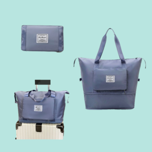 [캐리어 결합] 르산데 3단 접이식 방수 여행가방 보스턴백