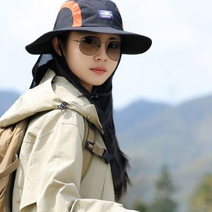 데일로엔 자외선차단 등산 여름모자, 블랙