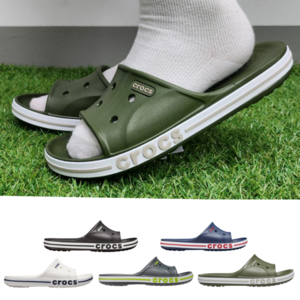 [국내매장판] 크록스 바야밴드 슬라이드 5종 1택 / 슬리퍼 실내화 학교 간호화