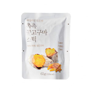 촉촉꿀고구마스틱 간식 65g, 12개