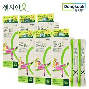 동국제약 마시는 센시안 다리붓기 관리 병풀스틱 L-아르지닌, 6개, 14포