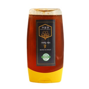 청밀당 베트남 자연벌꿀 5종 거꾸로 튜브, 룽안, 1개, 500g