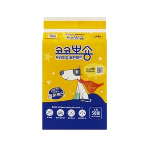 코코뽀숑 프리미엄 배변패드 소형 1팩 (50매), 50매