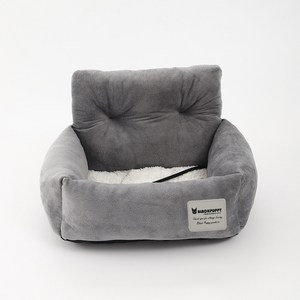 드로잉드림 안전버클 쿠션형 카시트, 1개, 그레이