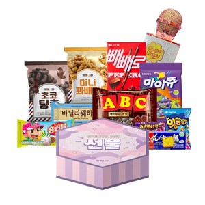 까까나라 내 맘을 가득 담았당 세트 과자 초콜릿 사탕 발렌타인데이 선물 세트 어린이집, 1개