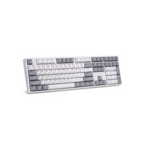 한성컴퓨터 OfficeMaster 한글 유무선 무접점 키보드, 일반형, 화이트(35g), GK898B