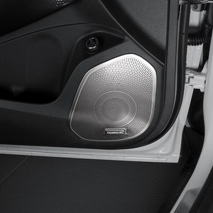 유투카 트랙스 크로스오버 튜닝 용품 트위터 스피커 도어스피커 커버 차량 포인트 몰딩 악세사리, 실버, 도어스피커 커버 4P