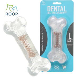 강아지 이갈이 장나감 ROOP 루프 덴탈본, 1개, 베이컨맛