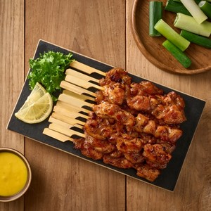 미드운 순살 수제 닭양념왕꼬치 숯불구이용 닭꼬치, 720g, 3개