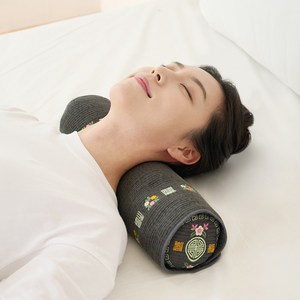 메밀 피그먼트 경추 편백 경추목베개 목침베개, 대 × 사이즈: 목침베개(대)_블루 × 1개, 사이즈: 목침베개(대)_블루, 1개