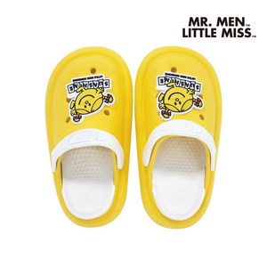 MMLM 피규어 샌들 175mm 아기슬리퍼 욕실화, 옐로우, 1개