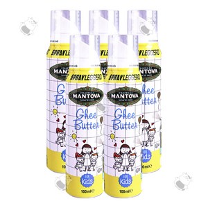 만토바 키즈 오일 스프레이 100ml, 기버터, 5개