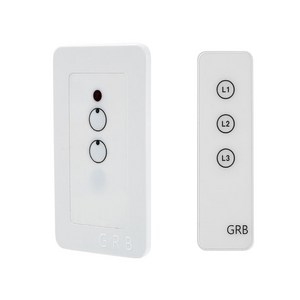 IoT 무선2구 전등 스위치 리모컨 타이머 전기 소등 거실 방등 주방 스마트 벽커버 조명 리모콘, 1개