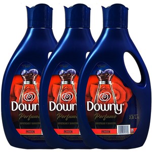 다우니 NEW 대용량 섬유유연제 퍼퓸 패션 2.6L x 3개