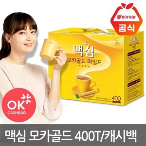 맥심 모카골드 마일드 커피믹스, 12g, 100개입, 4박스