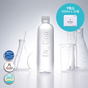 닥터코아 무라벨 20병, 40개, 500ml