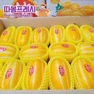 따봉프레시 백화점마트용 3차선별 고당도 가정용 성주 꿀참외, 1개, 4.5kg