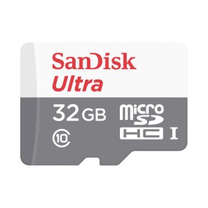 샌디스크 울트라 마이크로 SD 메모리카드 SDSQUNR, 32GB