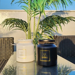 미아앤리암 스칸디화병 인테리어 유리 생화 블랙 화이트 꽃병 빈티지 화병 소품, 스칸디 화병 미니플러스 블랙