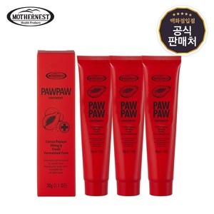 마더네스트 포포크림 30g X 3개입 호주 국민 만능크림 승무원립밤, 무향, 3개