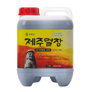 새천년 제주멸치액젓 제주멸장, 9kg, 1개