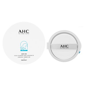 AHC 시카 카밍 선쿠션 본품 + 리필 + 퍼프 24년 시즌8박세리선쿠션, 단품, 1개