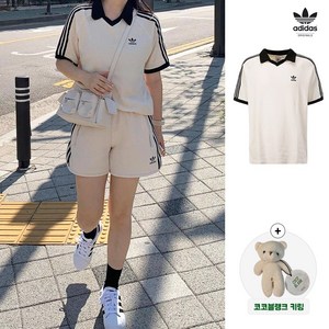 아디다스 와플 폴로 셔츠 반팔 COCOBLANK 키링증정