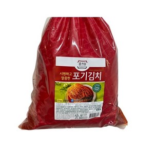 종가집김치 [종가집]포기김치5kg, 5kg, 1개