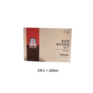 올따옴) 정관장 홍삼정 에브리타임 리본포장 선물세트 20T, 200ml, 1개