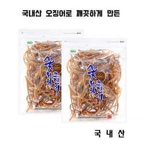 [국내산] 꽃처럼 오징어 260g 총 2개(꽃오징어), 2개
