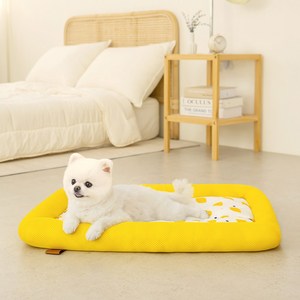 레토 강아지 방석 쿨매트 고양이 쿠션, 색상선택:(옐로우) 반려동물 쿨매트 LDC-C04, (옐로우)반려동물 쿨매트 LDC-C04