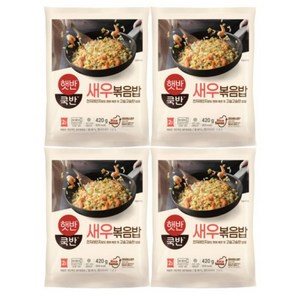 비비고 새우볶음밥420gx4개, 420g, 4개