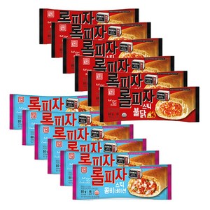 (12개묶음) 롤피자스틱 6종, (12개)콤비(6)+불닭(6)