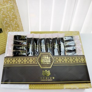 한국인삼유통공사 (3324) 고려홍삼정과 프리미엄 3호 + 금보자기, 1200g, 1세트