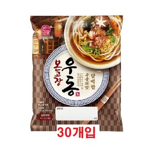 한일식품 본고장 우동 1인 210g, 30개