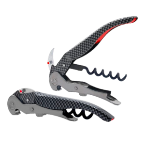 풀텍스 클릭컷 버튼레버 코르크스크류 와인오프너, 1개, 몬자카본