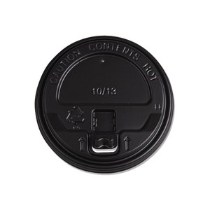 [뚜껑] 10/13온스 종이컵뚜껑 (국내 생산) /리드 13oz뚜껑, 10/13oz개폐 블랙, 100개