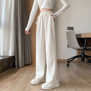 이너소울 코듀로이 기모 와이드 밴딩 니트 바지