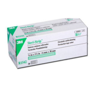 3M 스테리스트립 봉합테이프 1542 사이즈 6mm X 38mm 50개입, 1개