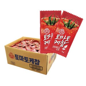 오뚜기 일회용 토마토케찹(오뚜기 소포장), 9g, 300개