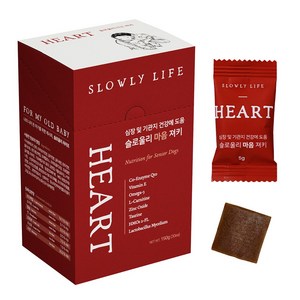 슬로울리라이프 마음 노견 강아지 심장 영양제 150g 1세트, 1개