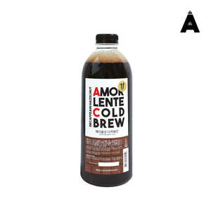 아몰렌떼 헤이즐넛 디카페인 콜드브루 더치커피 원액, 1개, 1000ml